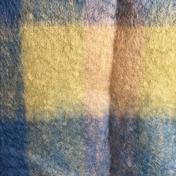 Vintage Glen Cree mohair wrap scarf 18x64 - Picture 4 of 7